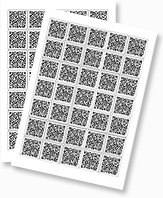 35mm x 35mm QR Labels